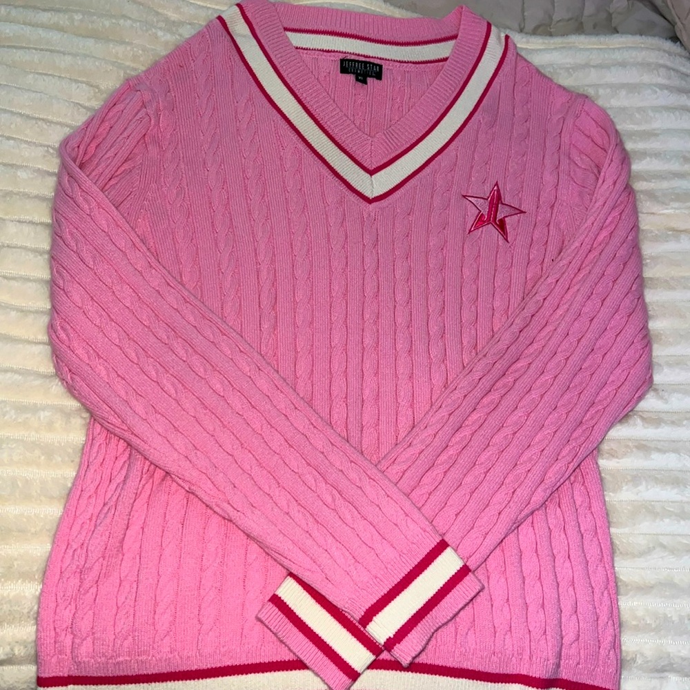 XL Jefree Star Pink Sweater!